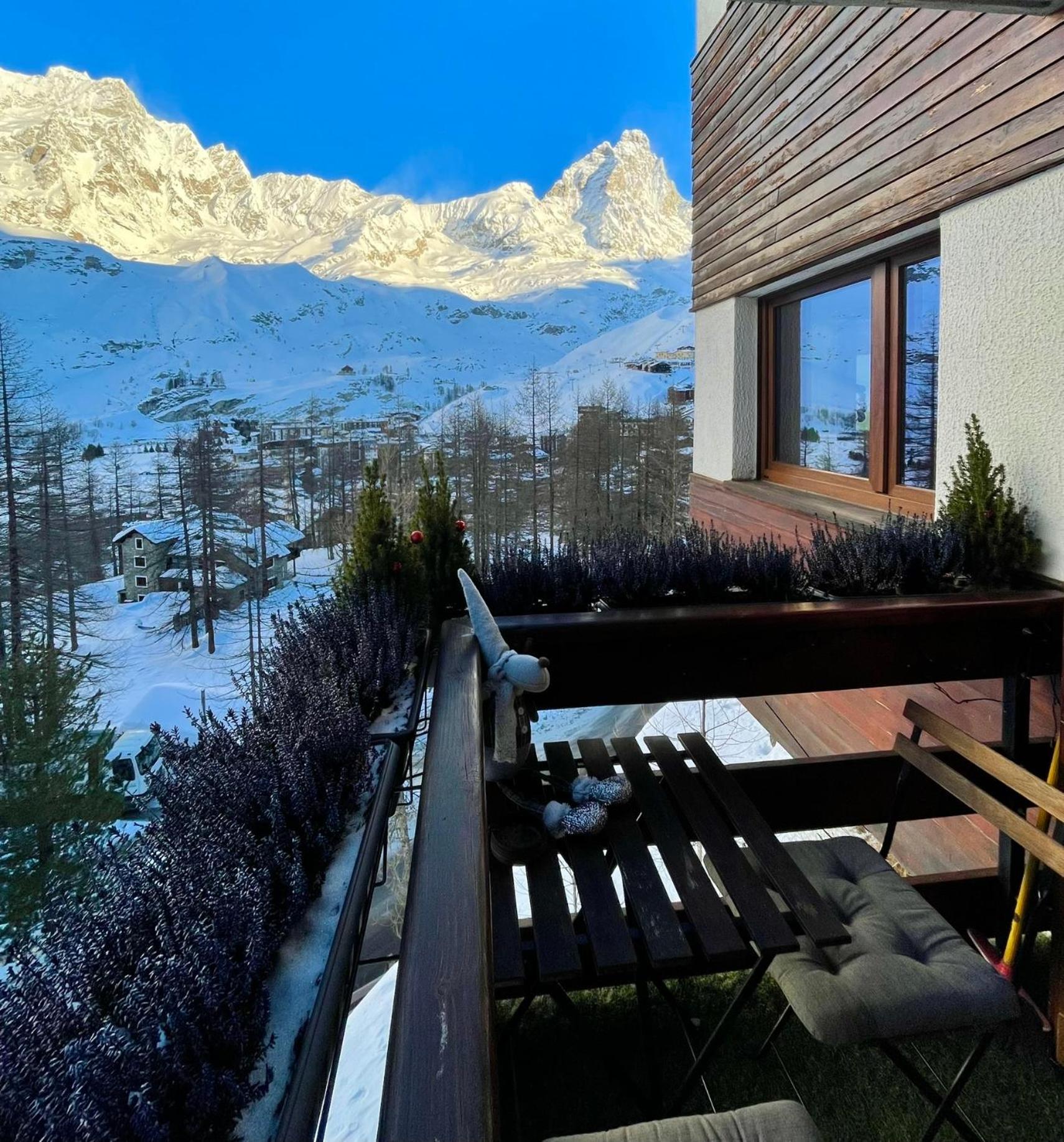 Panoramic Apartment Breuil-Cervinia Dış mekan fotoğraf